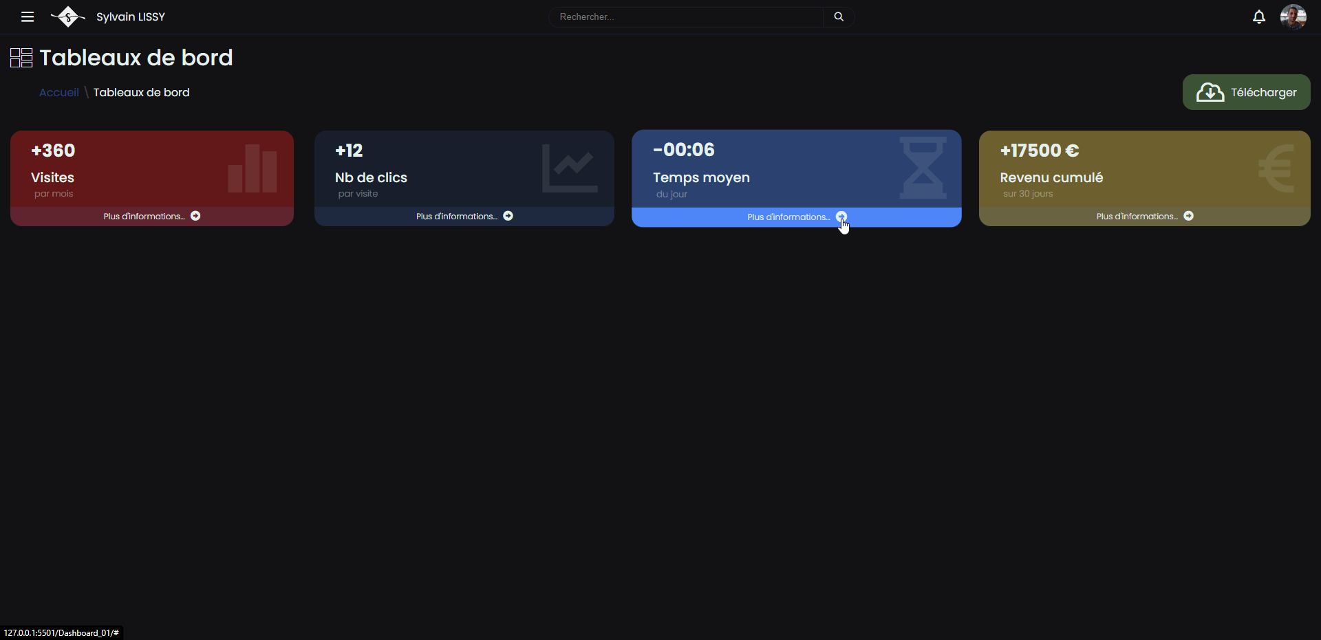 DashBoard #01